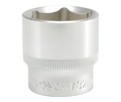 Шестигранна торцева головка 1/2" 32 мм Yato YT-1220 Шестигранна торцева головка 1/2" 32 мм Yato YT-1220