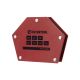 INTERTOOL MW-0003 магнитный держатель для сварки, трапеция, 30°-135°, 34 кг, 145×110×25 мм