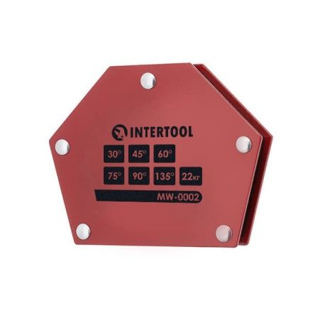 Магнитный держатель для сварки, трапеция, INTERTOOL MW-0002