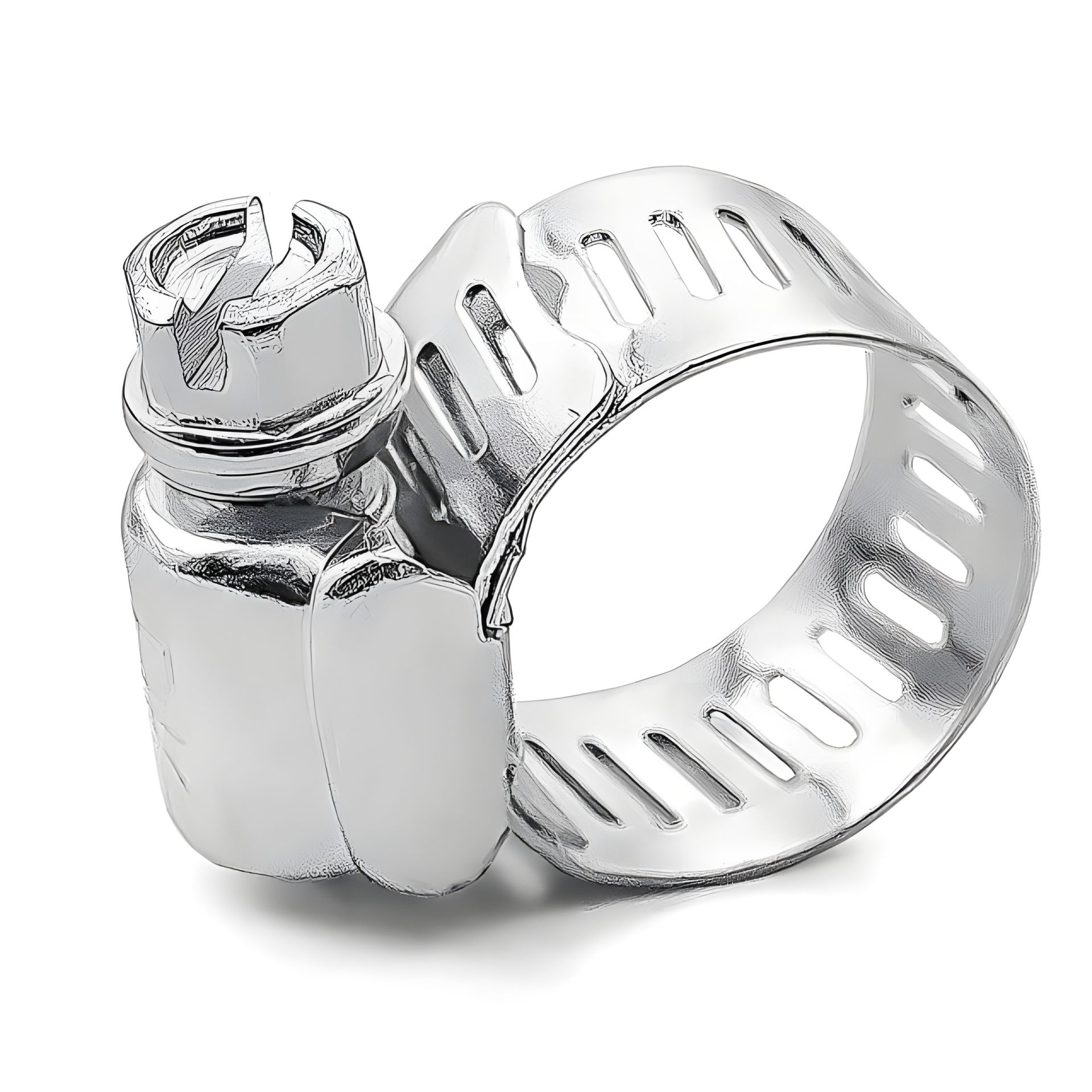 Оцинкований сталевий хомут, 12,7 мм, Ø 13-23 мм INTERTOOL TC-0113 Оцинкований сталевий хомут, 12,7 мм, Ø 13-23 мм INTERTOOL TC-0113