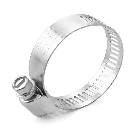 Хомут стальной оцинкованный, 12,7 мм, Ø - 21-44 мм INTERTOOL TC-0122