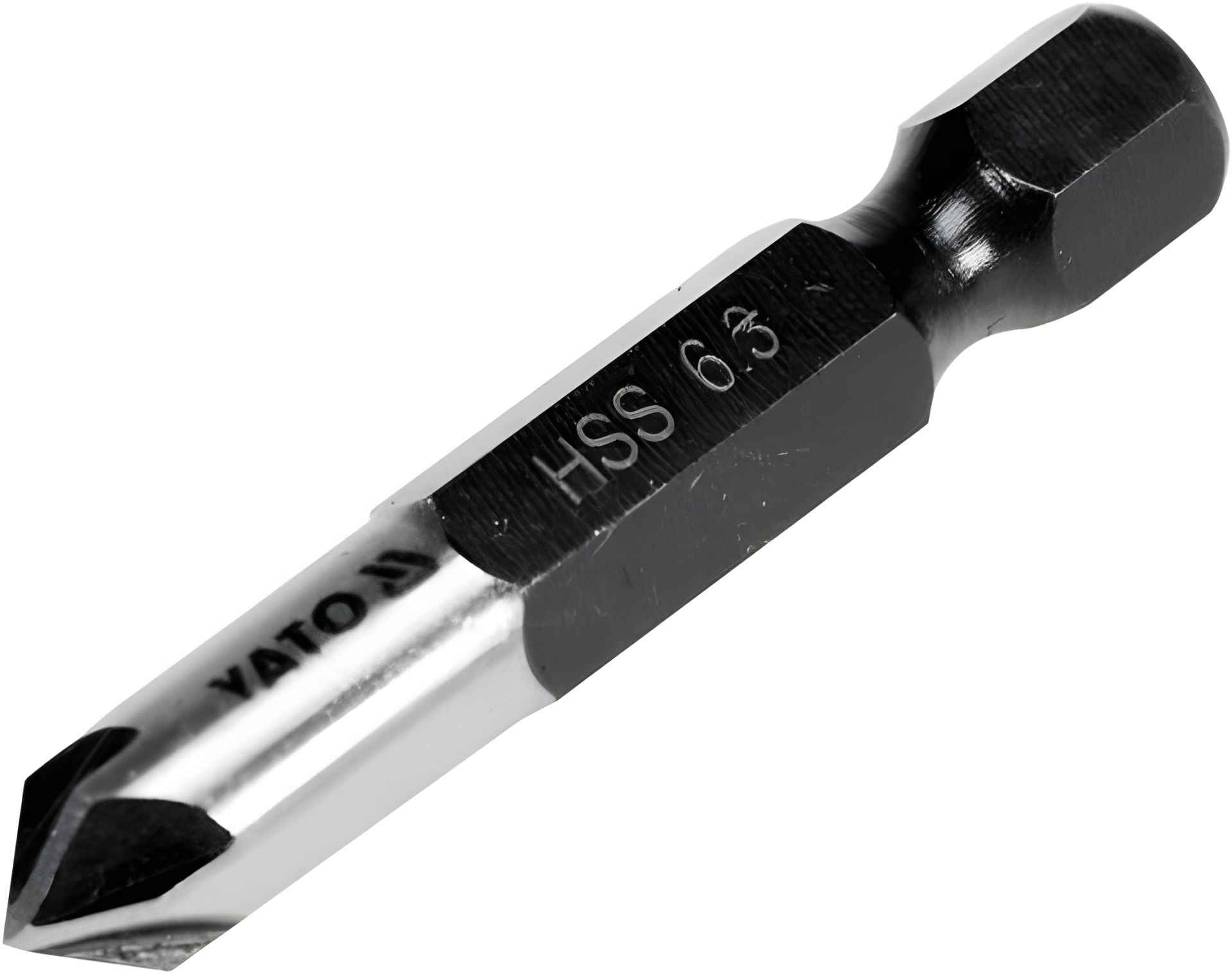 Зенкерне свердло по металу 6.3 мм, YaTo YT-44721 Зенкерне свердло по металу 6.3 мм, YaTo YT-44721