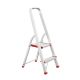 Алюмінієва драбина, 2 сходинки, INTERTOOL LT-1002