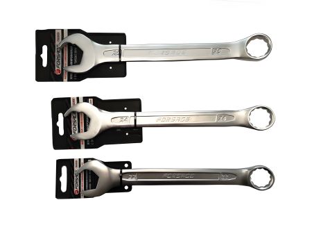 Комбінований ключ з профілем "Ratchet drive" 22 мм, на пластиковому утримувачі FORSAGE F-75522RD Комбінований ключ з профілем "Ratchet drive" 22 мм, на пластиковому утримувачі FORSAGE F-75522RD