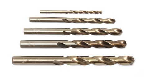 Свердло по металу 12.5мм HSS (5шт.), у пластиковому футлярі FORSAGE F-DSP125