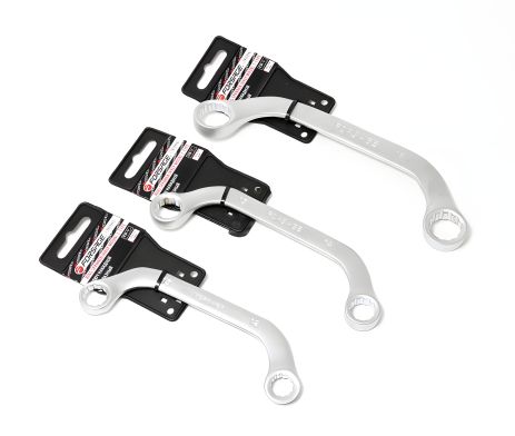 Ключ накидний С-подібний 16х17мм, на пластиковому утримувачі FORSAGE F-7611617 Ключ накидний С-подібний 16х17мм, на пластиковому утримувачі FORSAGE F-7611617