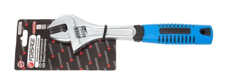 Ключ разводной с прорезиненной рукояткой 12"-300мм (захват 35мм), на блистере Forsage ROCKFORCE F-649300E Ключ разводной с прорезиненной рукояткой 12"-300мм (захват 35мм), на блистере Forsage ROCKFORCE F-649300E