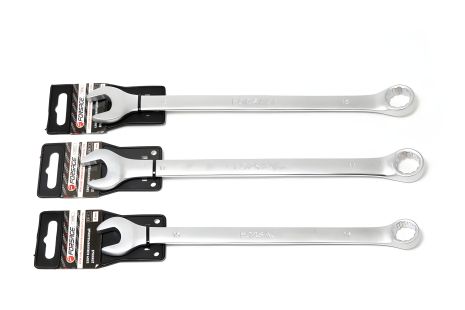 Ключ комбінований подовжений 18мм, на пластиковому утримувачі Forsage ROCKFORCE F-75518L