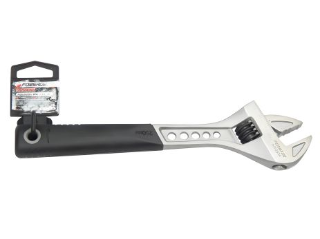 Разводной ключ с резиновой рукояткой (ширина захвата 24мм, длина 200мм) Forsage ROCKFORCE F-649200A