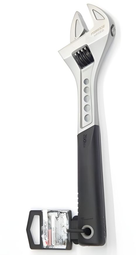 Розвідний ключ з гумовою рукояткою Forsage ROCKFORCE, захоплення 29мм, 250ммL F-649250A Розвідний ключ з гумовою рукояткою Forsage ROCKFORCE, захоплення 29мм, 250ммL F-649250A