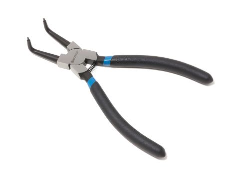 Гнутий знімач стопорних кілець на стиск (90°, L-200мм), у блістері FORSAGE F-609200HB