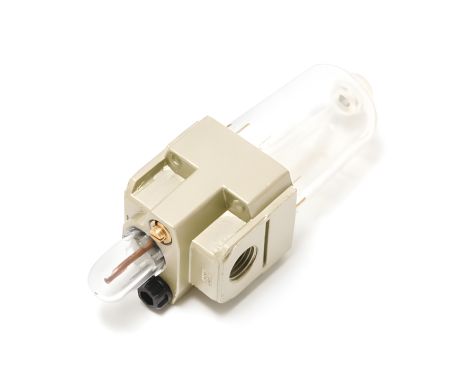 Мини лубрикатор-маслодобовитель для пневмосистем Profi 1/4" (пропускная способность 1750л/мин), FORSAGE F-AL2000-02