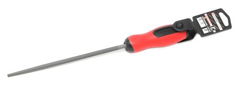 Круглый напильник 6"-150мм, пластиковый держатель, FORSAGE F-5056P36