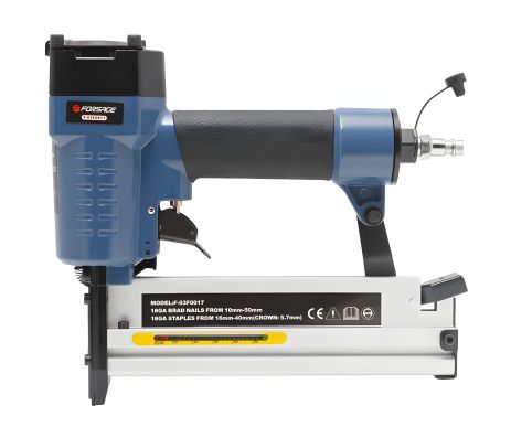 Степлер пневматический 2в1 в комплекте со сменным бойком (штифт: L 10-50мм; скоба: crown-5.8мм, L 10-50мм), в кейсе FORSAGE F-03F0017 Степлер пневматический 2в1 в комплекте со сменным бойком (штифт: L 10-50мм; скоба: crown-5.8мм, L 10-50мм), в кейсе FORSAGE F-03F0017