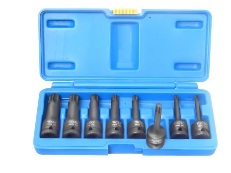 Ударный набор головок-бит TORX на 8 предметов 1/2" (T30, Т40, Т45, Т50, Т55, Т60, Т70, 80) в кейсе FORSAGE F-4088MPB Ударный набор головок-бит TORX на 8 предметов 1/2" (T30, Т40, Т45, Т50, Т55, Т60, Т70, 80) в кейсе FORSAGE F-4088MPB