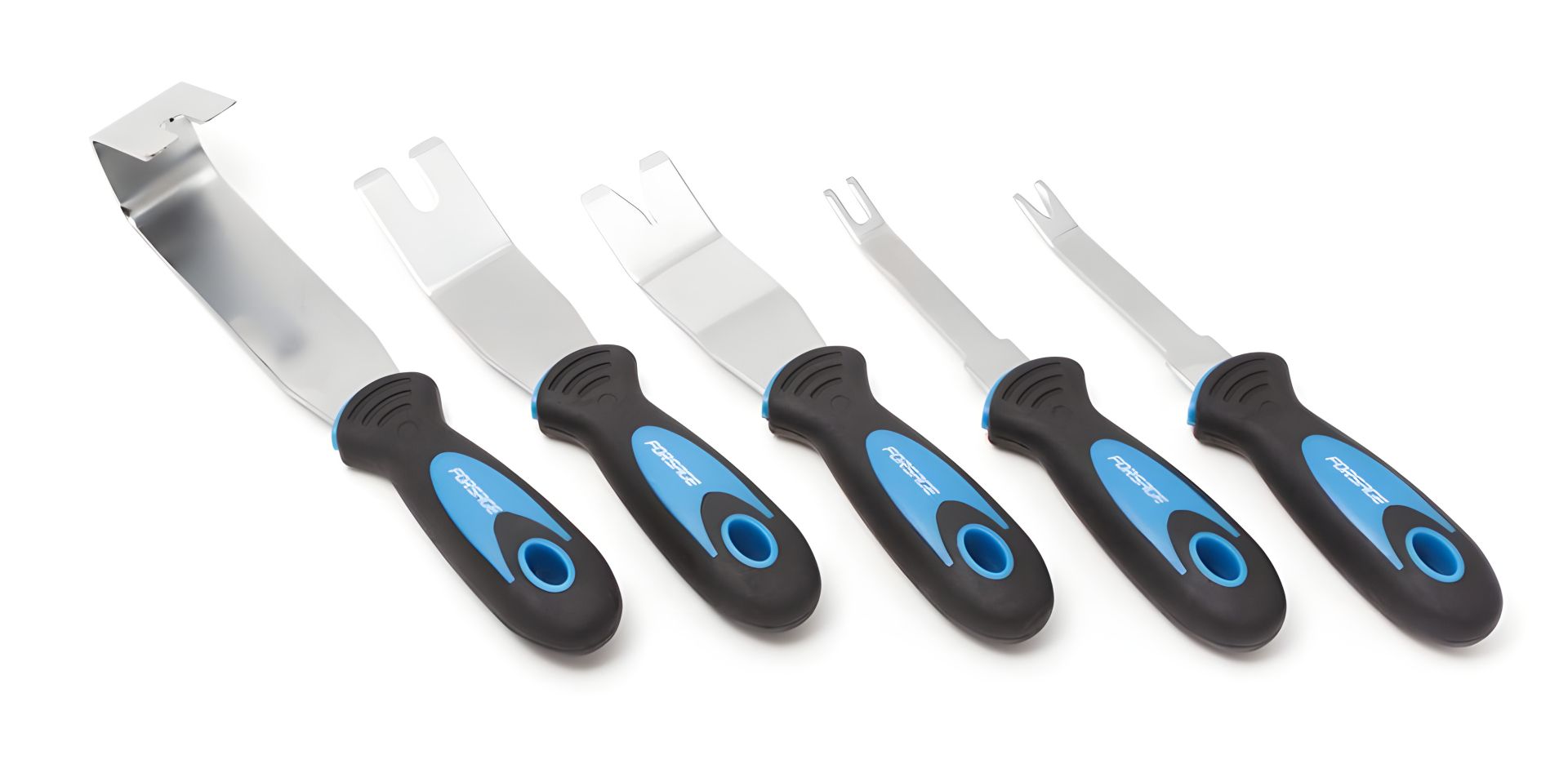 Набір інструментів для демонтажу молдингів та внутрішньої обшивки салону, 5 предметів, Forsage ROCKFORCE F-905M6