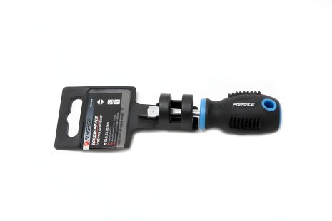 Магнітна хрестова викрутка "Profi" S2 PH3.0х125мм, FORSAGE F-70130125 у пластиковому тримачі