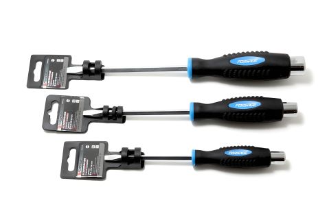 Силовая шлицевая магнитная отвертка "Profi" S2 SL5.5х100мм, FORSAGE F-70255100 Силовая шлицевая магнитная отвертка "Profi" S2 SL5.5х100мм, FORSAGE F-70255100