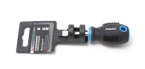 Магнитная шлицевая отвертка "Profi" S2 SL6.5x38мм, FORSAGE F-7036538