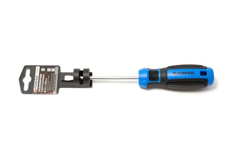 Викрутка магнітна шліцева SL5х38мм, на пластиковому утримувачі FORSAGE F-7130385