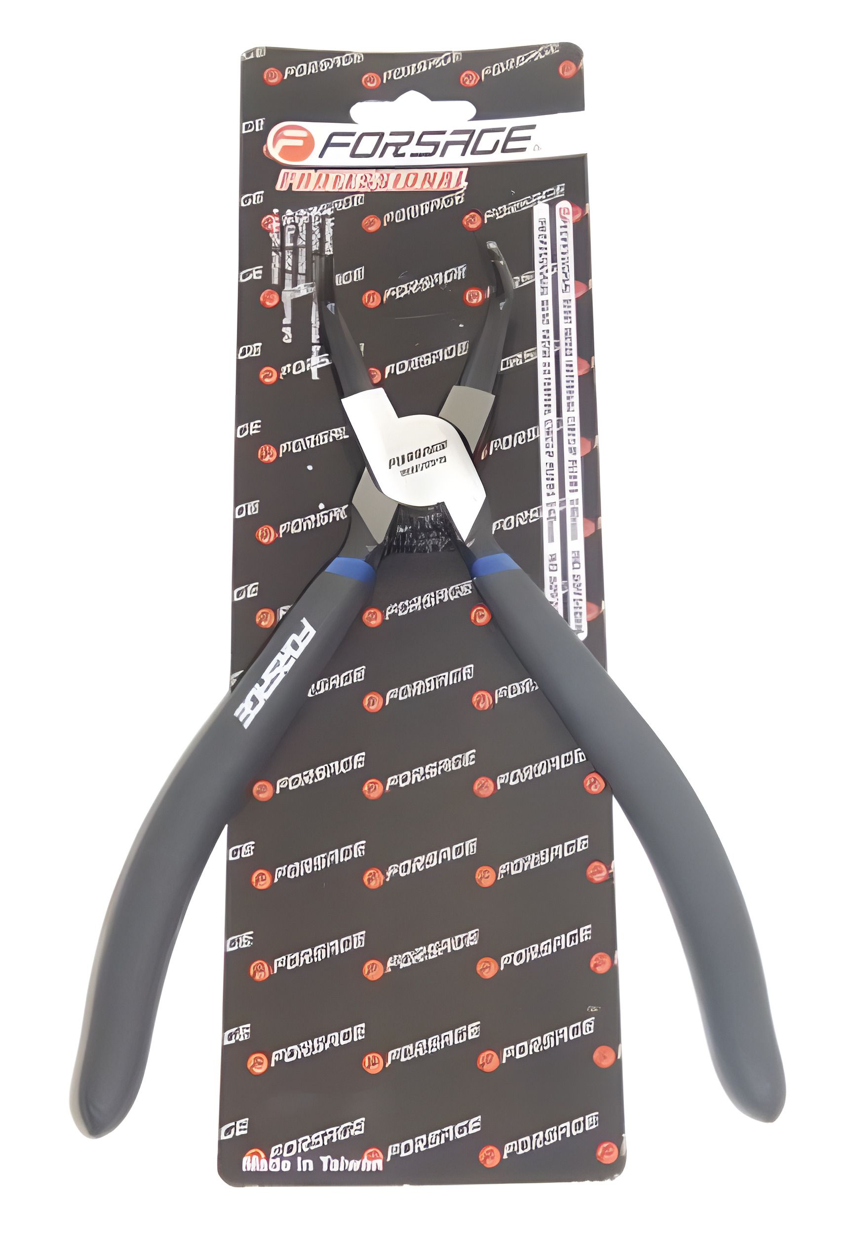 Съемник гнутый на сжим стопорных колец 90°, L-180мм, блистер FORSAGE F-609180HB