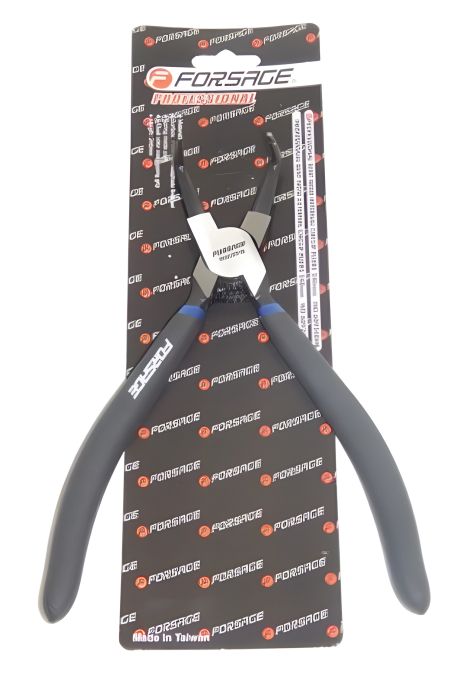 Знімач кілець стопорних гнутий на стиск (90°, L-180мм), у блістері FORSAGE F-609180HB Знімач кілець стопорних гнутий на стиск (90°, L-180мм), у блістері FORSAGE F-609180HB