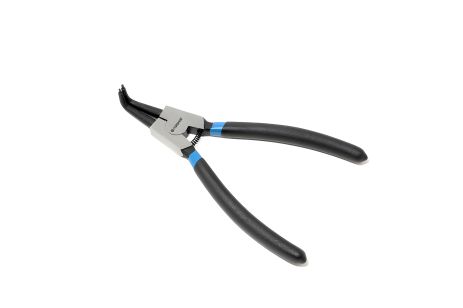 Знімач стопорних кілець зігнутий на розтиск (90°, L-230мм), у блістері FORSAGE F-609230SB