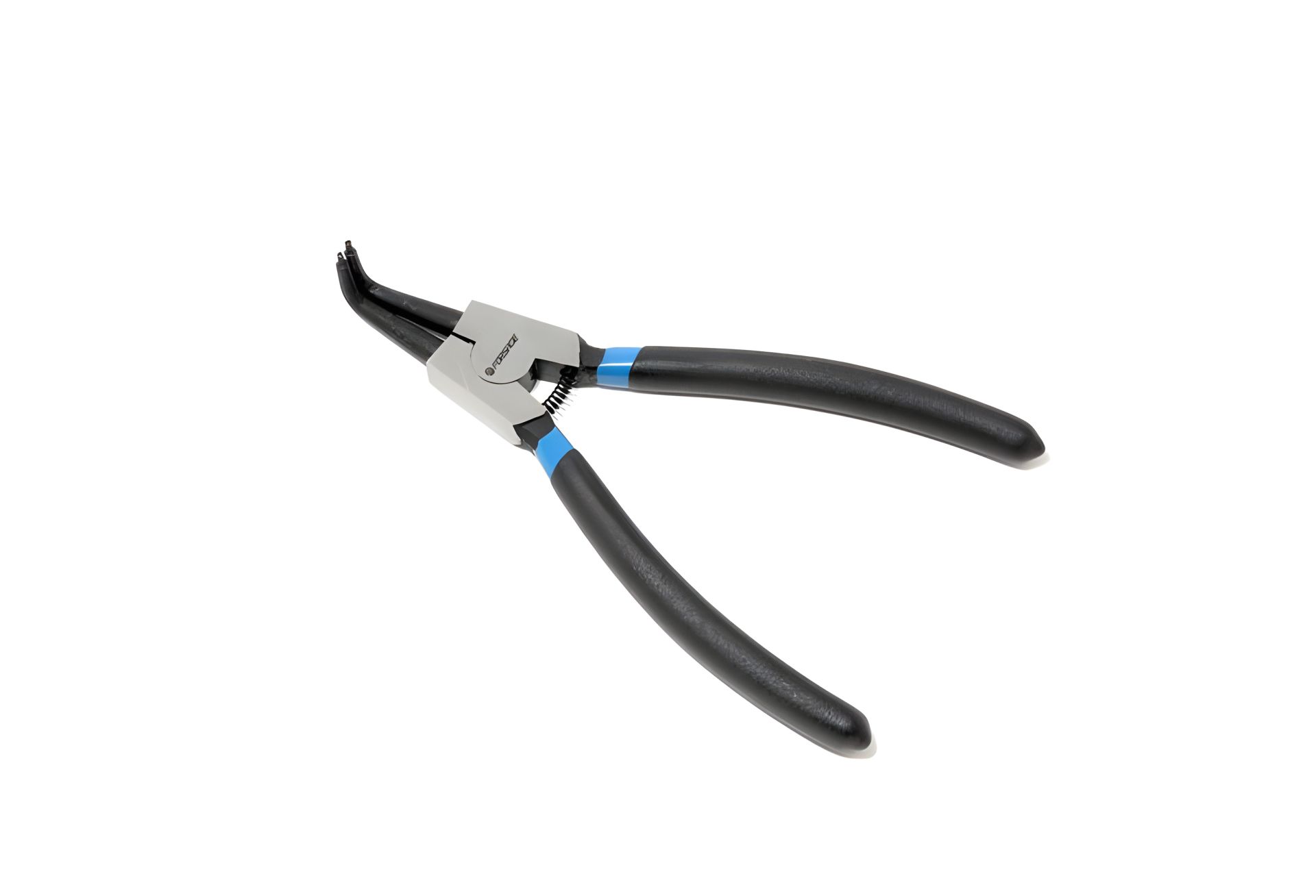 Знімач стопорних кілець зігнутий на розтиск (90°, L-230мм), у блістері FORSAGE F-609230SB