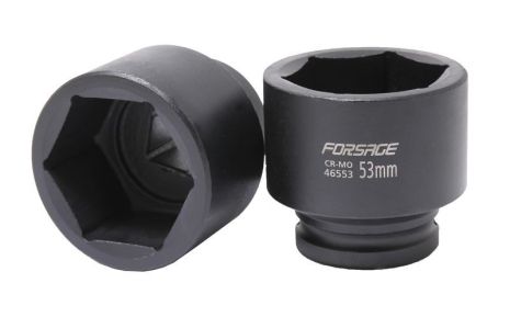 Головка ударная 53мм(6гр.)3/4" FORSAGE F-46553 Головка ударная 53мм(6гр.)3/4" FORSAGE F-46553
