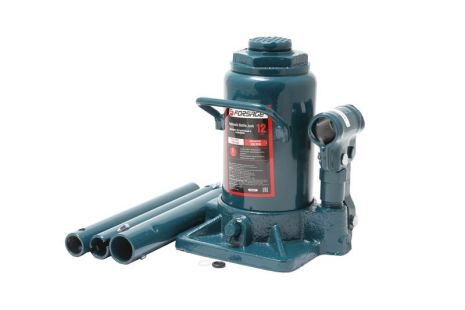 Домкрат пляшковий 12т низькопрофільний (h min - 190мм, h max - 350мм, хід штока - 90мм) FORSAGE F-T91207 Домкрат пляшковий 12т низькопрофільний (h min - 190мм, h max - 350мм, хід штока - 90мм) FORSAGE F-T91207