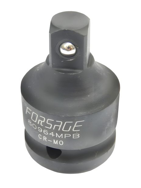 Ударный адаптер 3/4"(F)х1/2"(M) FORSAGE (F-80964MPB) Ударный адаптер 3/4"(F)х1/2"(M) FORSAGE (F-80964MPB)
