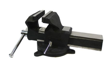 Тиски стальные поворотные с наковальней 4"-100мм FORSAGE F-6540304