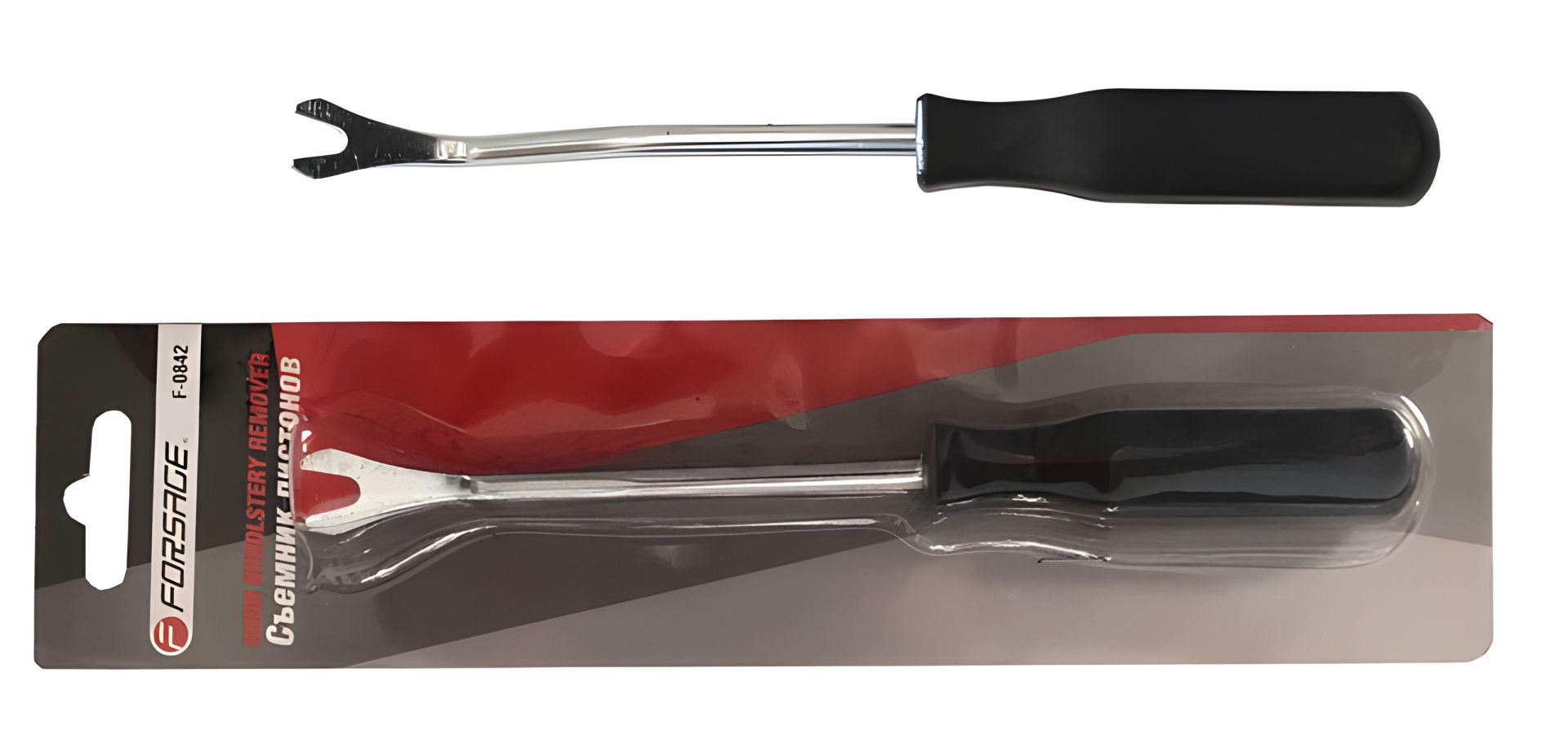 Знімач пістонів "вилка" 200мм, у блістері від FORSAGE F-0842