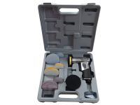 Мини пневмошлифмашинка орбитальная с комплектом кругов 2" и 3" (15000об/мин, 91л/мин), в кейсе FORSAGE F-SM-6003VK