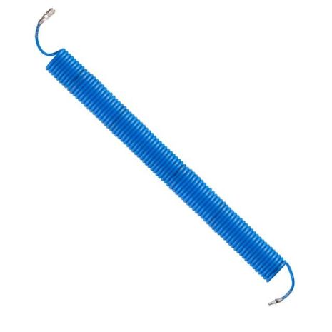 Шланг спіральний поліуретановий 6,5×10 мм, 20 м, зі швидкороз'ємними з'єднаннями INTERTOOL PT-1713 Шланг спіральний поліуретановий 6,5×10 мм, 20 м, зі швидкороз'ємними з'єднаннями INTERTOOL PT-1713