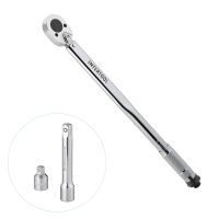 Ключ динамометричний 1/2", 28-210 Нм, перехідник 1/2"×3/8", подовжувач 125 мм 1/2",STORM INTERTOOL XT-9007