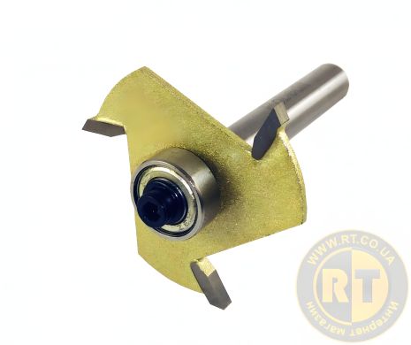 Триножова фреза для вибірки чверті D-40 мм, H-2 мм, d-8 мм, Pobedit P-1023-08z3-02 Триножова фреза для вибірки чверті D-40 мм, H-2 мм, d-8 мм, Pobedit P-1023-08z3-02