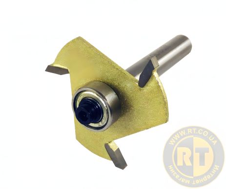 Фреза трехножевая для выборки четверти, D-40 мм, H-2 мм, d-8 мм, Pobedit P-1023-08z3-02