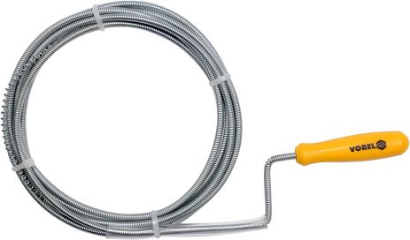 Сантехнічний трос Vorel Ø5 мм / 1,5 м 55541 Сантехнічний трос Vorel Ø5 мм / 1,5 м 55541