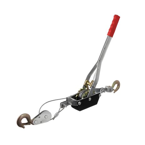 Лебедка рычажная, тяговое усилие 2 т, трос 1,50 м × 4,5 мм, рабочая длина троса 0,75 м INTERTOOL GT1442
