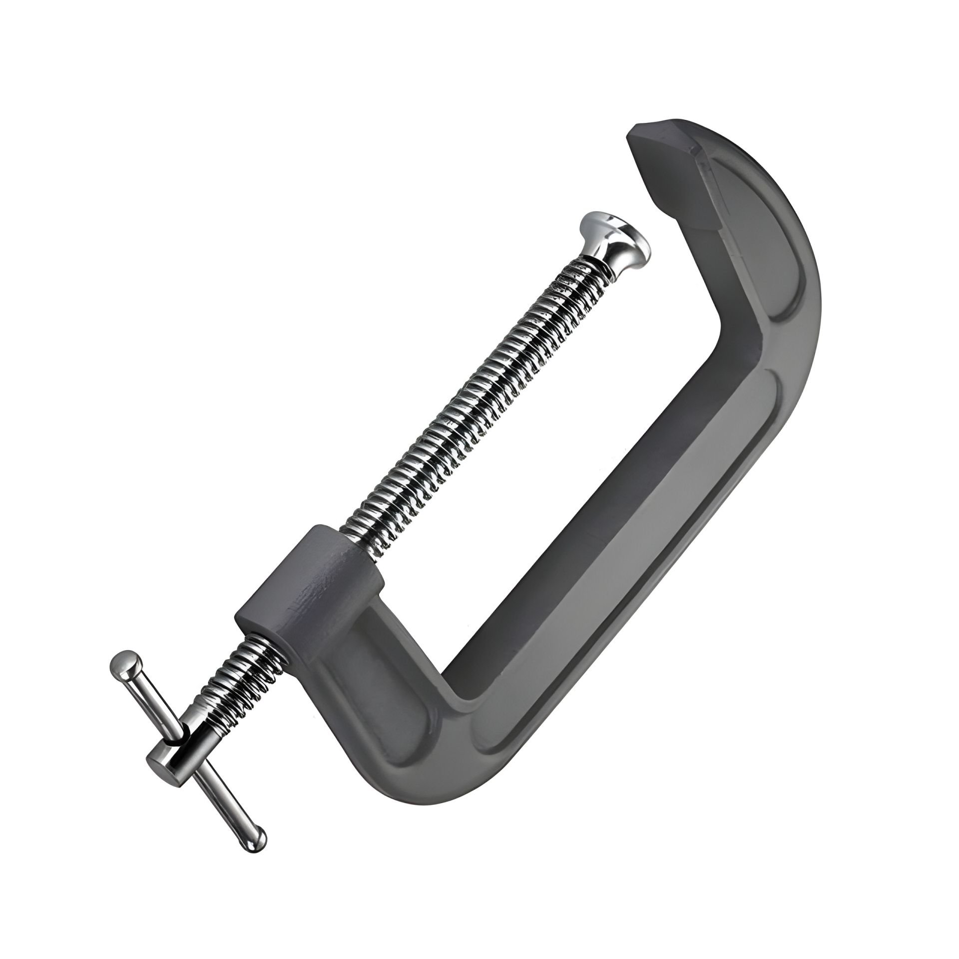 Г-образная Струбцина, 5 дюймов, 125 мм INTERTOOL HT-6017 Г-образная Струбцина, 5 дюймов, 125 мм INTERTOOL HT-6017