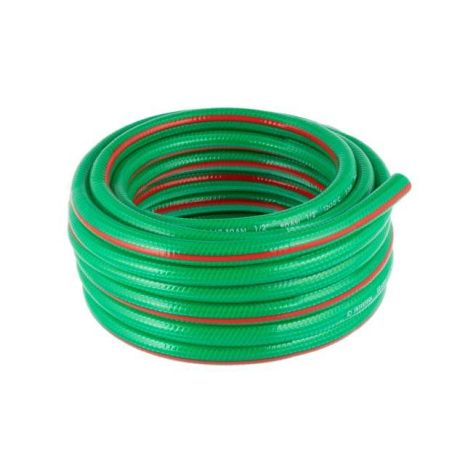 Шланг для води 4-х шаровий, 1/2", 10 м, армований, PVC INTERTOOL GE-4101