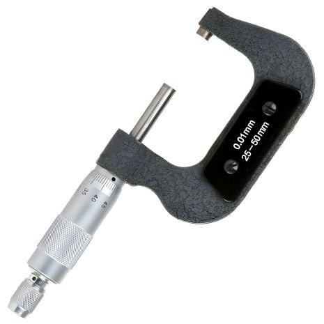 Мікрометр INTERTOOL MT-3042, 25-50 мм