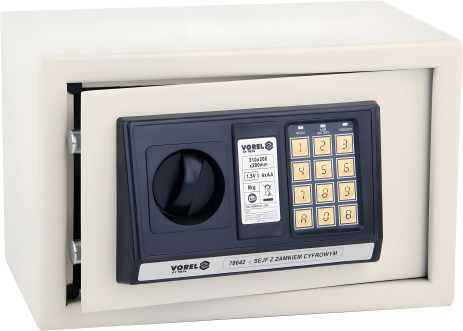 Электронный сейф 31x20x20 см Vorel 78642 Электронный сейф 31x20x20 см Vorel 78642