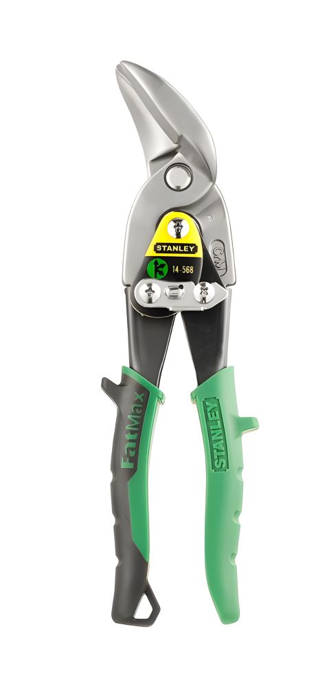 Ножницы по металлу "FatMax™ Aviation Offset" правые изогнутые 250 мм STANLEY 2-14-568 Ножницы по металлу "FatMax™ Aviation Offset" правые изогнутые 250 мм STANLEY 2-14-568