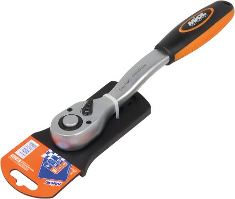 Ключ трещоточный с реверсом 1/2" (72 зубца) MIOL 58-220 Ключ трещоточный с реверсом 1/2" (72 зубца) MIOL 58-220