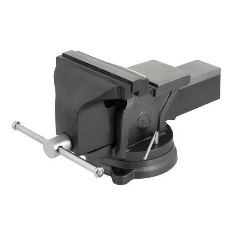 Поворотные слесарные тиски 200 мм, усиленные, 25,3 кг INTERTOOL HT-0084 Поворотные слесарные тиски 200 мм, усиленные, 25,3 кг INTERTOOL HT-0084