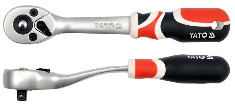 Трещотка 72 зубца, 1/4", длина 155 мм, Yato YT-0730 Трещотка 72 зубца, 1/4", длина 155 мм, Yato YT-0730