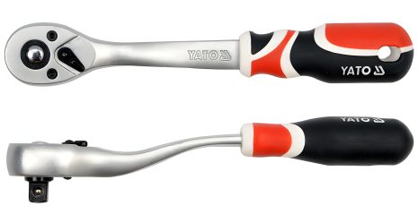 Тріскачка на 72 зубця 3/8" 200 мм від Yato YT-0731