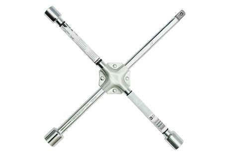 Баллонный крестовой ключ 24х27х32 мм x 3/4", усиленный Yato YT-0802 Баллонный крестовой ключ 24х27х32 мм x 3/4", усиленный Yato YT-0802